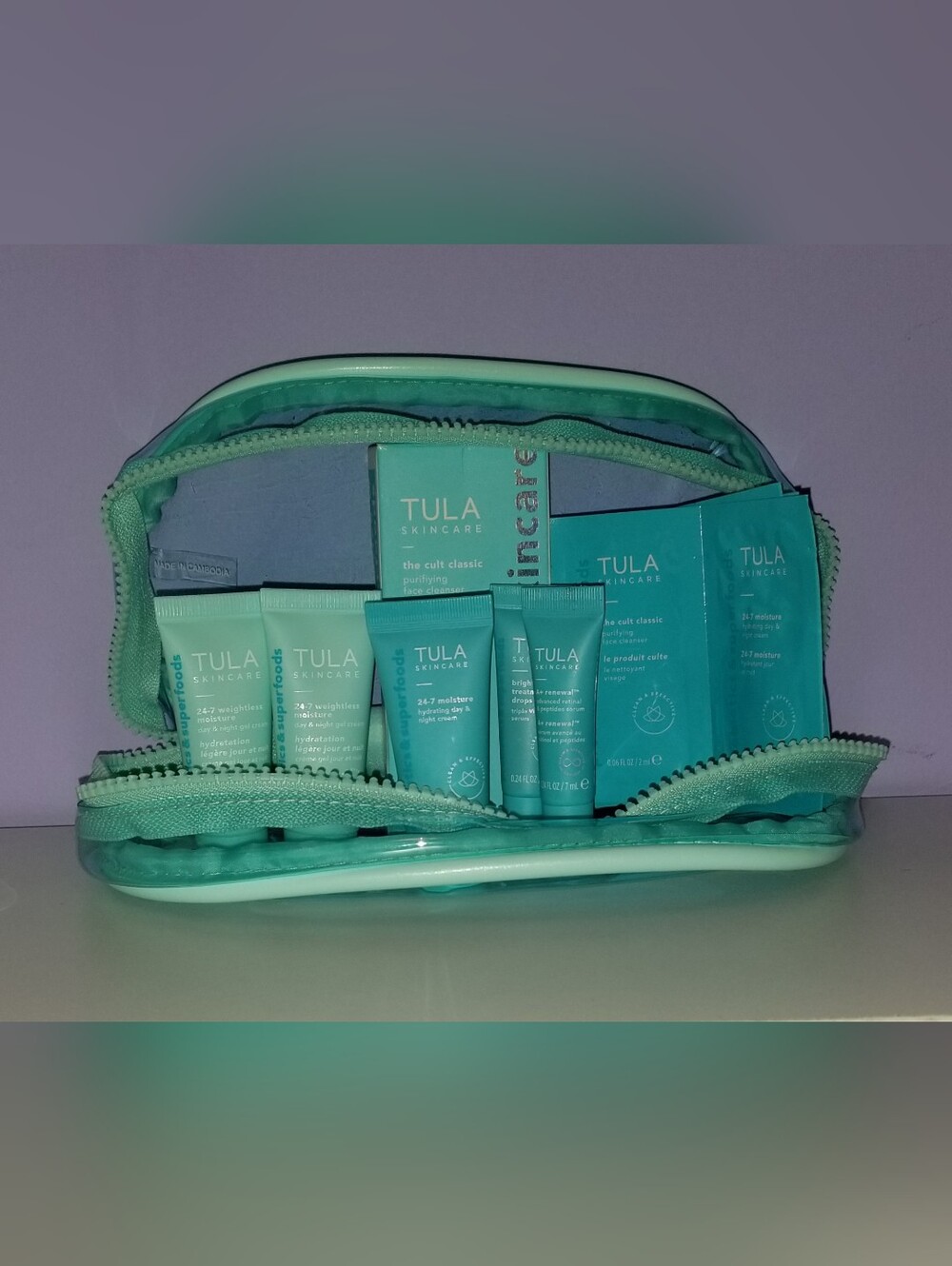 Travel size Tula Bundle with super cute travel case for FREE!!!